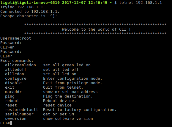 Screenshot from ZXHN H108N Router Web-Shell and Secrets